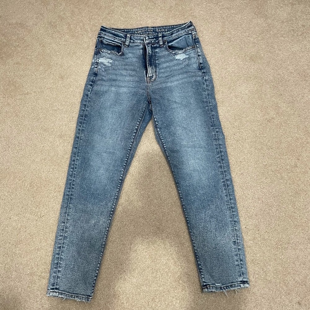 American Eagle denim mom jeans